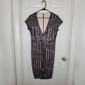 Sequins Cocktail Dress